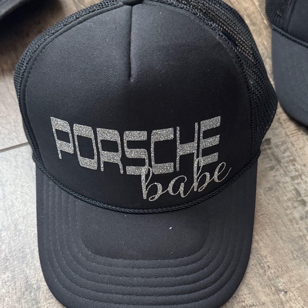 Black Trucker Hat